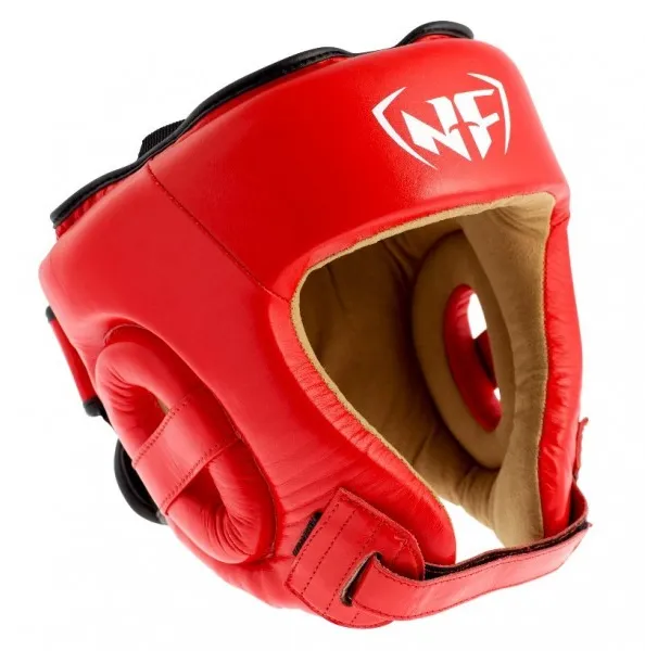 Nordic Fighter Boxing Helmet Rød Boksehjelm X-large