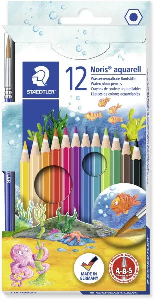 Fargeblyant Noris Club Aquarell ass (12)