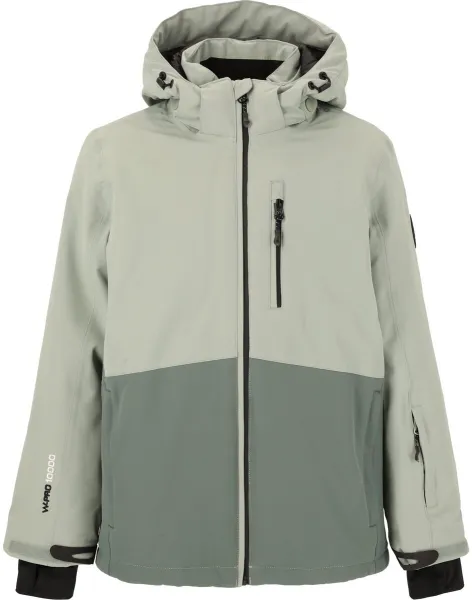 Whistler Drizzle Jr. Skijakke Barn, slate gray