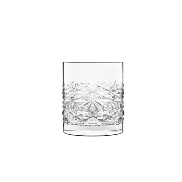 Luigi Bormioli Mixology Textures vann-/whiskyglass 38 cl - 4 stk.